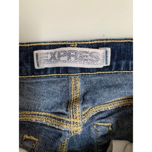 Express Womens Denim Jeans 4R Precision Fit Sarula - Picture 5 of 6